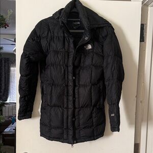The North Face Woman’s Quilted Black Puffer Coat
